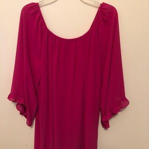 Plum dress